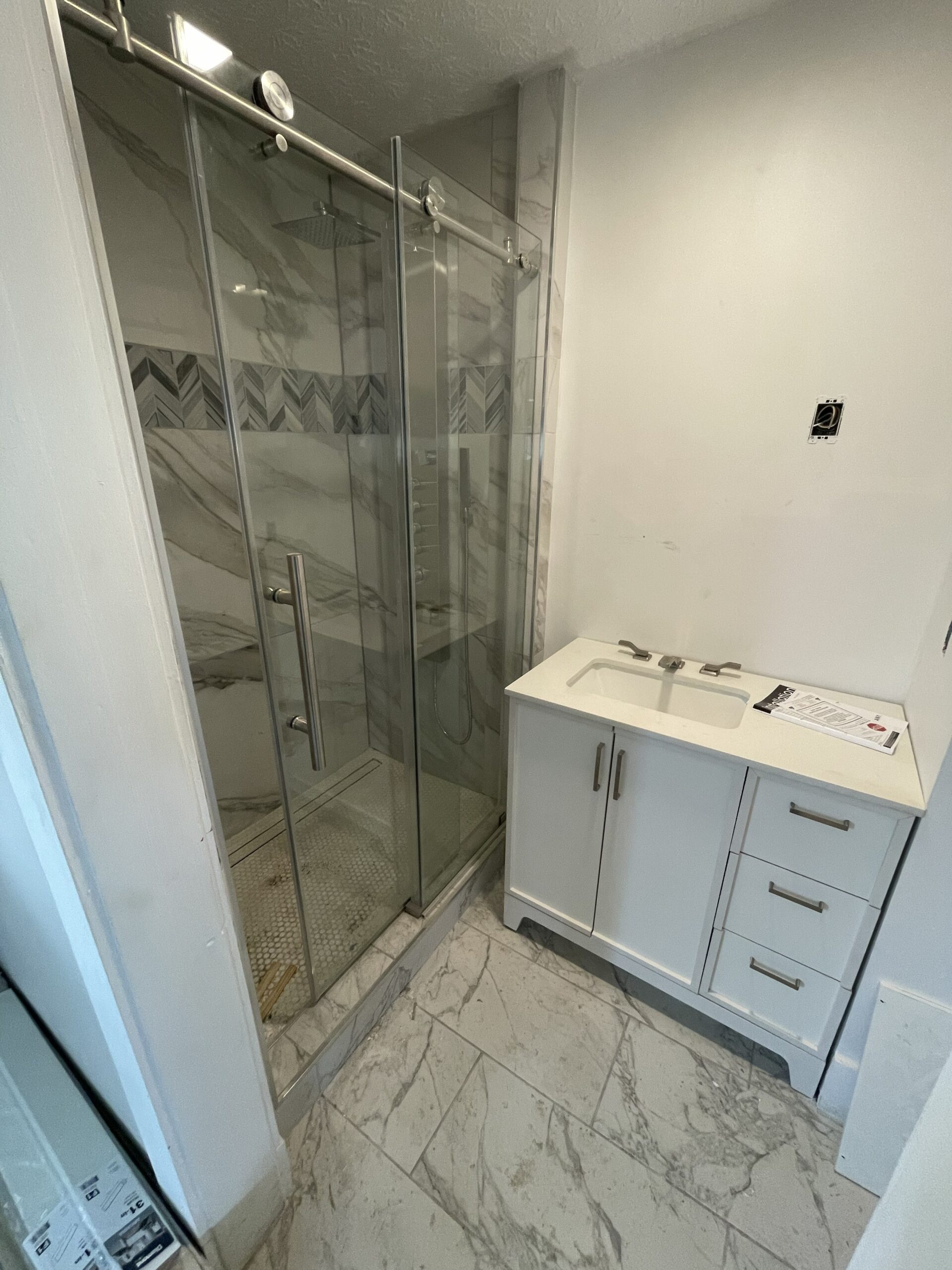 project hero — Shower Install