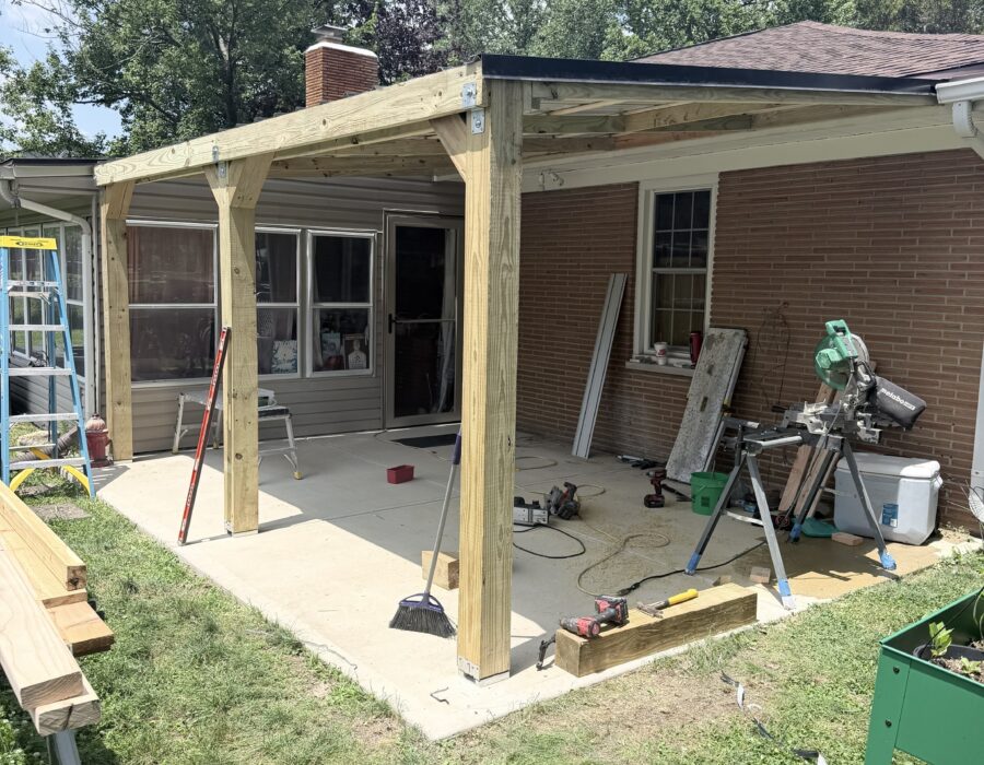 Siding and Patio